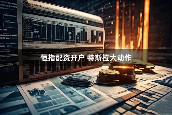 恒指配资开户 特斯拉大动作
