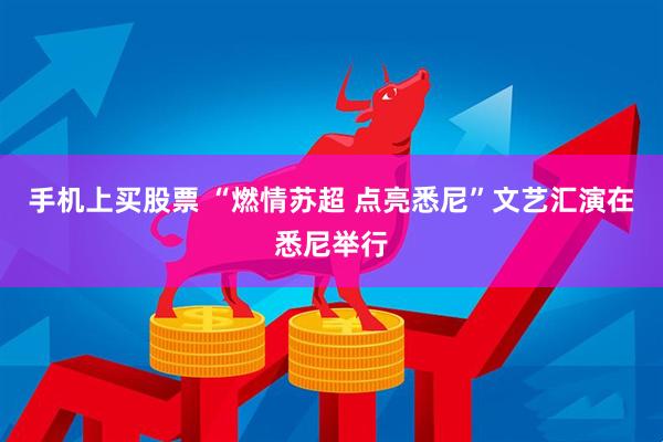 手机上买股票 “燃情苏超 点亮悉尼”文艺汇演在悉尼举行